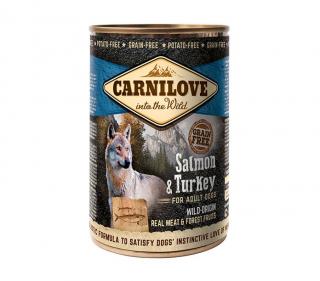 Konzerva Carnilove Wild Meat Salmon&Turkey 400 g