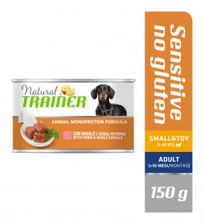 Konzerva Natural Trainer SENSITIVE Adult S&T vepřové 150 g LT