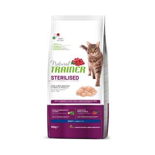 Natural Trainer Cat Sterilised drůbeží maso 10 kg