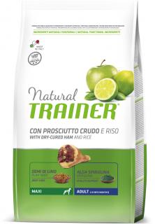 Natural Trainer Maxi Adult Prosciutto a ryze 12kg
