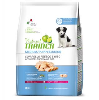 Natural Trainer Medium Puppy&Jun Cerstve kure 3kg