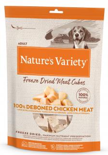 Nature's Variety meatcubes sušené mrazem kuřecí 50g