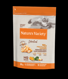 Nature's Variety Selected pro kastrované kočky s kuřecím 300 g
