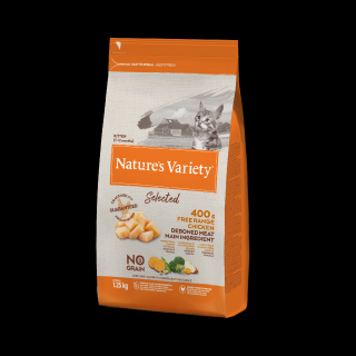 Nature's Variety selected pro koťata s kuřecím 1,25 kg