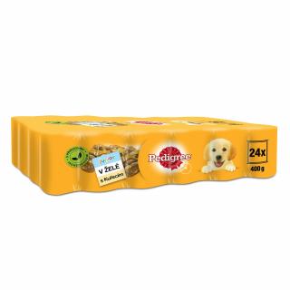 Pedigree konzerva Junior s kuřecím 24x400g