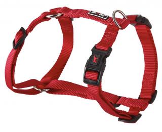 Postroj Gimborn Nylon H 1,5 x 40-55 cm červený