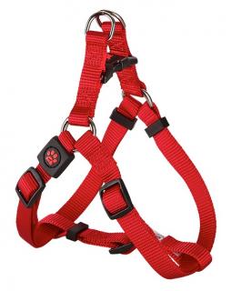 Postroj Gimborn Nylon X 2,0 x 53-77 cm červený