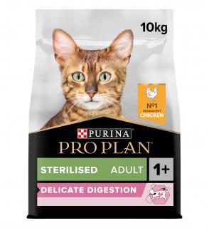 Pro Plan Cat Delicate Digestion Sterilised kuře 10kg