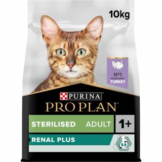 Pro Plan Cat Renal Plus Sterilised krůta 10kg