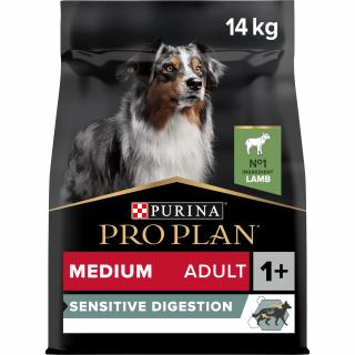 Pro Plan Dog Sensitive Digestion Adult Medium jehněčí 14kg