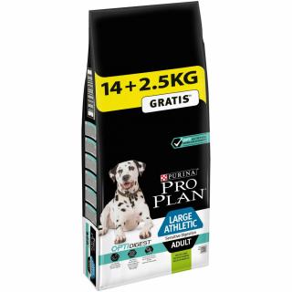 Purina Pro Plan Dog OptiDigest Adult Large Breed Athletic Sensitive Digestion 14+2,5kg zdarma