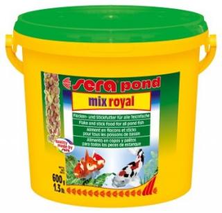 Sera kompletní krmivo pro ryby v jezírku Pond Mix Royal 3800 ml NATURE