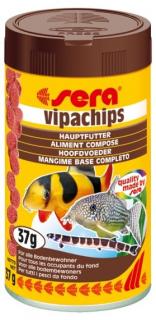 Sera speciální krmivo pro řasožravé ryby Vipachips 100 ml NATURE