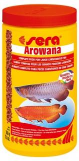 Sera speciální krmivo pro velké masožravé ryby Arowana 1000ml