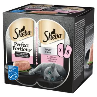 Sheba Perfect Portions S lososem 3x75g