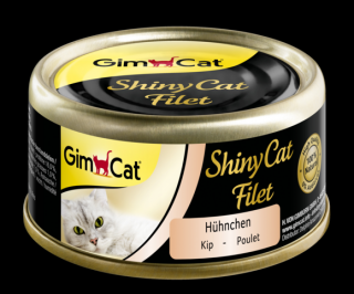 ShinyCat CHICKEN FILLET v kuřecím vývaru 70 g (konzerva)