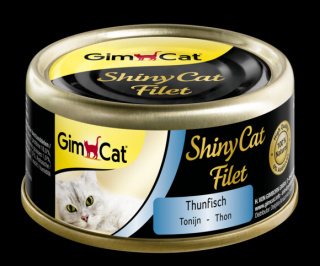 ShinyCat konzerva Tuna fillet ve vlastní šťávě 70g