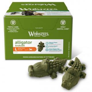 WHIMZEES Aligátor dentální pamlsek pro psy L (18-27kg) 30ks