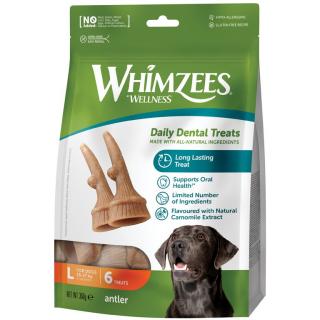 WHIMZEES Parohy dentální pamlsek pro psy L (18-27kg) 6ks