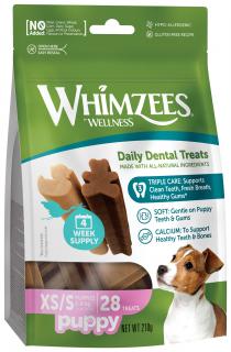 WHIMZEES Puppy dentální pamlsek pro štěňata XS/S (2-9kg) 28ks