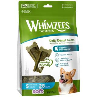 WHIMZEES Soft dentální pamlsek pro psy S (7-12kg) 28ks