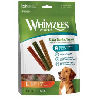 WHIMZEES Stix dentální pamlsek pro psy L (18-27kg) 7ks