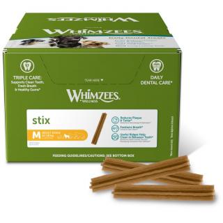 WHIMZEES Stix dentální pamlsek pro psy M (12-18kg) 100ks