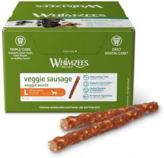 WHIMZEES Veggie párek dentální pamlsek pro psy L (18-27kg) 50ks