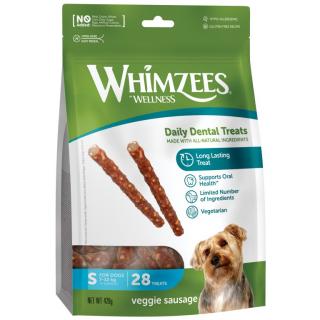 WHIMZEES Veggie párek dentální pamlsek pro psy S (7-12kg) 28ks