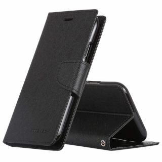 Černé flipové pouzdro Mercury Fancy Diary pro Samsung Galaxy J4 Plus