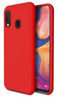 Červený obal Mercury Soft Feeling pro Samsung Galaxy A10