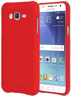 Červený obal Mercury Soft Feeling pro Samsung Galaxy A80
