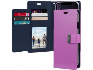 Fialové flipové pouzdro Mercury Rich Diary Wallet pro iPhone 11 PRO MAX