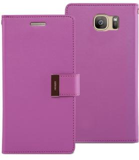 Fialové flipové pouzdro Mercury Rich Diary Wallet pro Samsung Galaxy S8