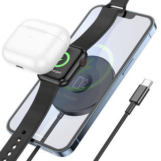 Magsafe Nabíječka - Hoco CW41 Delight 15W 3v1