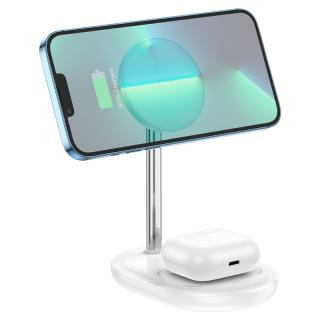 MagSafe Nabíječka / Stojánek - Hoco CW40 Noble