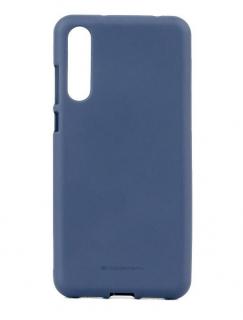 Modrý obal Mercury Soft Feeling pro Huawei P20 Pro
