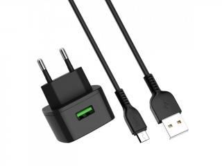 Nabíječka Hoco C70A Cutting-edge + kabel Micro USB