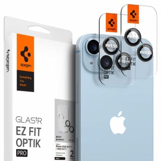 Ochrana Fotoaparátu Spigen Optik.Tr ”EZ Fit”  2-pack iPhone14 / 14 Plus Black