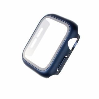 Ochranné pouzdro FIXED Pure+ s temperovaným sklem pro Apple Watch 41mm Modré
