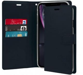 Ochranné pouzdro na iPhone 11 Pro Max - Mercury, Bluemoon Diary Černé