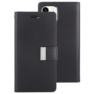 Ochranné pouzdro na iPhone 11 Pro - Mercury, Rich Diary Wallet Černé