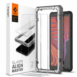 Ochranné sklo Hartowane Spigen Alm Glas.Tr Slim 2-pack Galaxy XCOVER 5