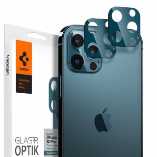 Ochranné sklo Hartowane Spigen Optik.Tr Camera Lens iPhone 12 Pro Pacific Blue