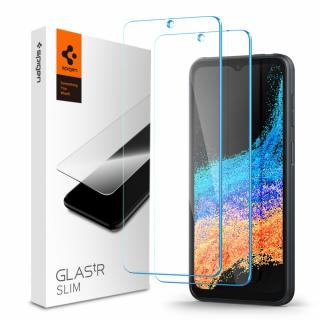 Ochranné sklo Spigen Glas.TR Slim 2-pack Galaxy Xcover 6 Pro