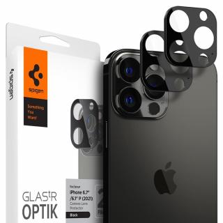 Ochranné sklo Spigen Optik.tr Camera Protector 2-pack Iphone 13 Pro/ 13 Pro Max Graphite
