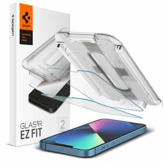 Ochranné tvrzené sklo Spigen Glas.Tr  EZ FIT  2-Pack iPhone 13/13 Pro/ 14