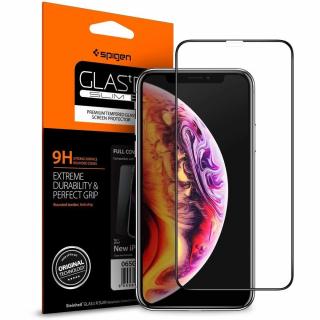 Ochranné tvrzené sklo Spigen Glass FC iPhone 11 Pro Black