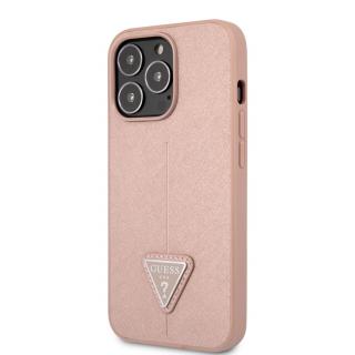 Ochranný kryt pro iPhone 13 Pro Max - Guess PU Saffiano Triangle