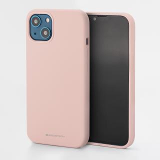 Ochranný zadní kryt Mercury Silicone Iphone 12 Pro Max Růžový